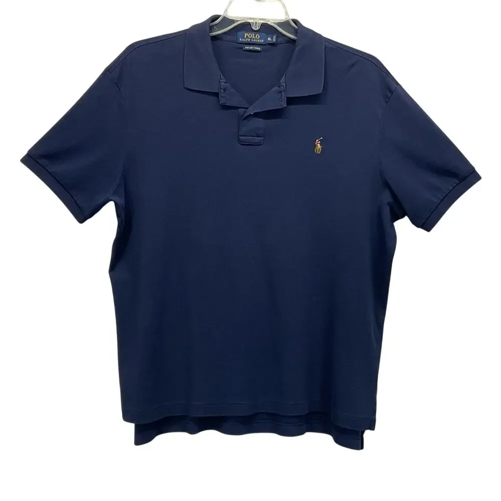 Polo Ralph Lauren Polo Shirt Men's Size XL Navy Athleisure Golf Sports Business